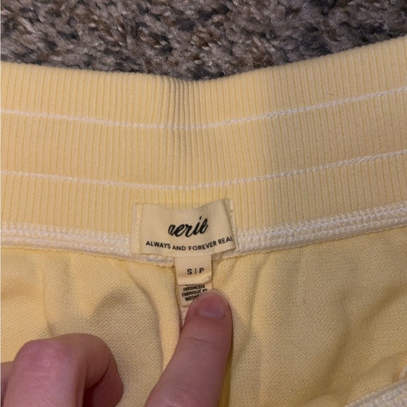 Aerie Butter Yellow Set (Shirt & Wide Leg Trouser) - Picture 12 of 16